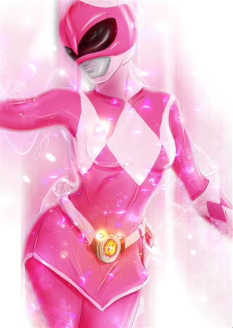 Power Rangers Fan Art Pink Power Rangers Mighty Morphin Power Rangers