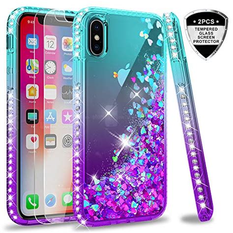 Iphone X Case Iphone Xs Case With Tempered Glass Screen Protector 2