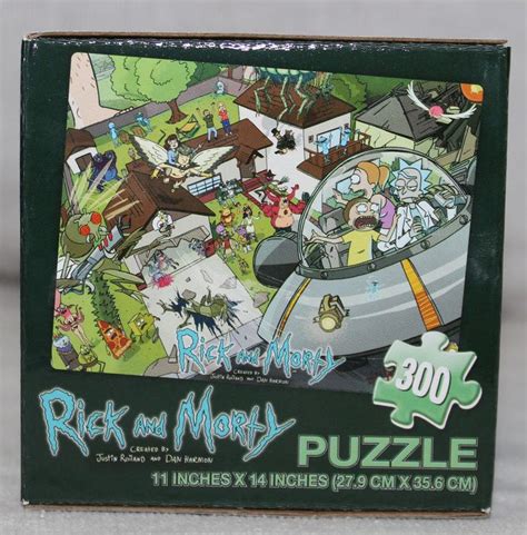 Meeseeks box is a gadget that creates a mr. Rick and Morty Puzzle 300 Pieces Loot Crate May 2015 ...