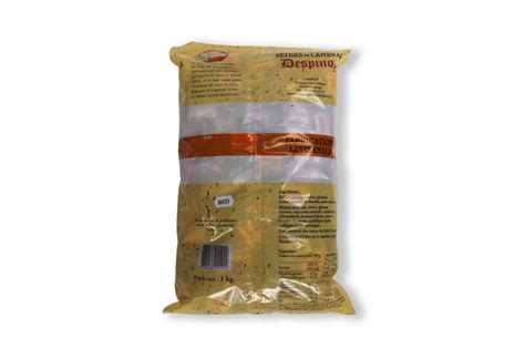 Bêtise fransızca saçma ya da aptalca hata için ve tatlıların afchain adlı bir şekerlemecinin oğlu. Sachet 1Kg fruits - Bêtises de Cambrai - Despinoy