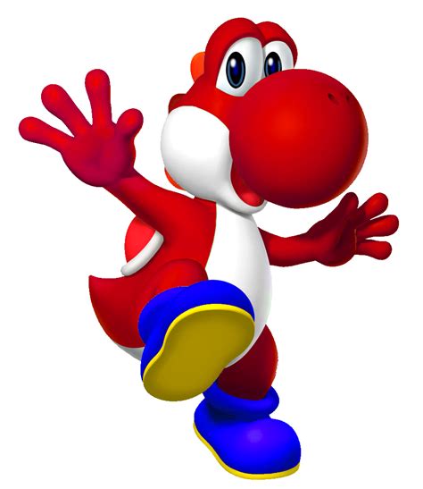 Image Red Yoshi Ybapng Fantendo Nintendo Fanon Wiki Fandom