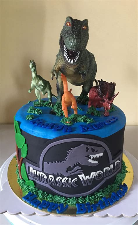 Jurassic World Cake Jurassic Park Birthday Jurassic Park Birthday