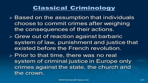 Utilitarian And Classical Criminology Theory Of Examples