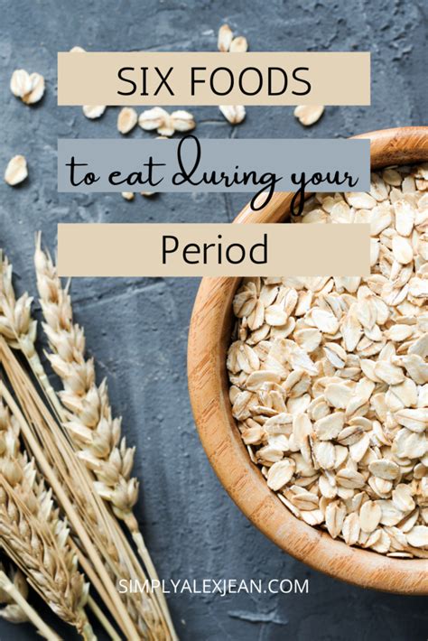 6 good foods to eat on your period simply alex jean