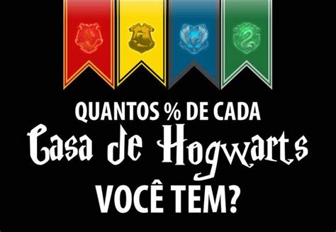 quantos de cada casa de hogwarts você é em 2020 casas de hogwarts hogwarts quiz de harry