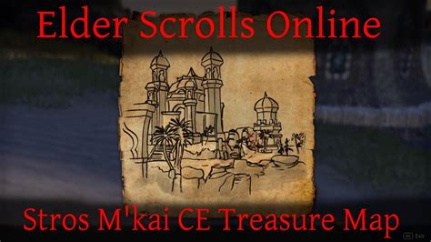Stros M Kai CE Treasure Map Elder Scrolls Online ESO YouTube
