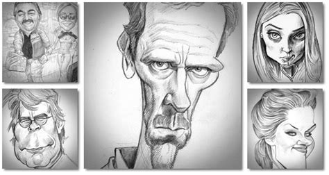 Caricature Drawing Tutorial Fun With Caricatures Reveals Tips On