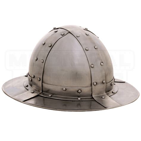 Economy Kettle Hat Ah H026 By Medieval Armour Leather Armour Steel Armour Chainmail Armour