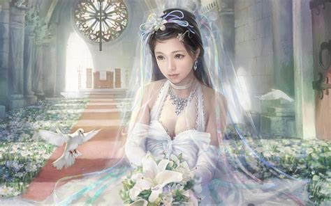 Cg Beautiful Girl Wallpaper By I Chen Lin Taiwan Fantasy Wallpaper 13991657 Fanpop