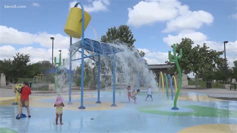 New Braunfels Families Cool Off At Reopened Splash Pad
