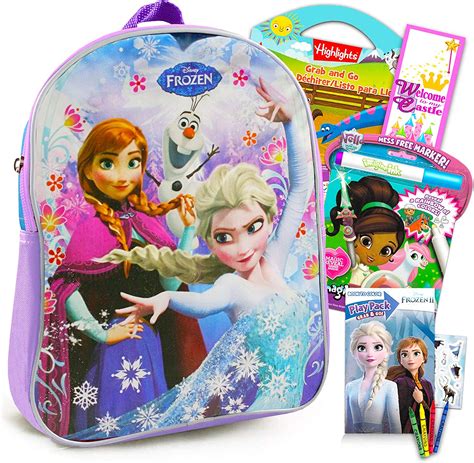 Disney Frozen Playset Bundle Frozen Coloring Book Kit 5 Pc Frozen