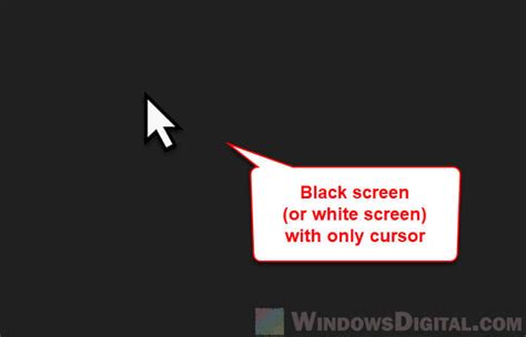 Windows 11 White Or Black Screen With Cursor Fix