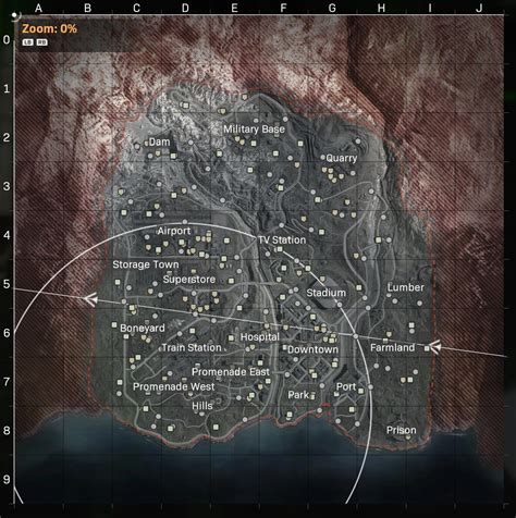 Call Of Duty Warzone Map All Cod Battle Royale Map Locations