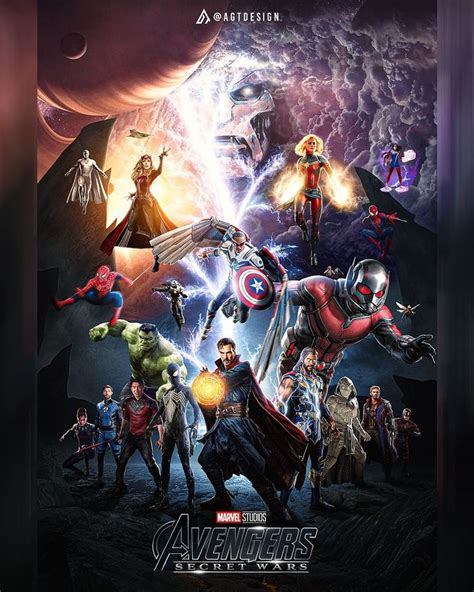 Agt Design On Instagram The Multiverse Saga Avengers Secret Wars