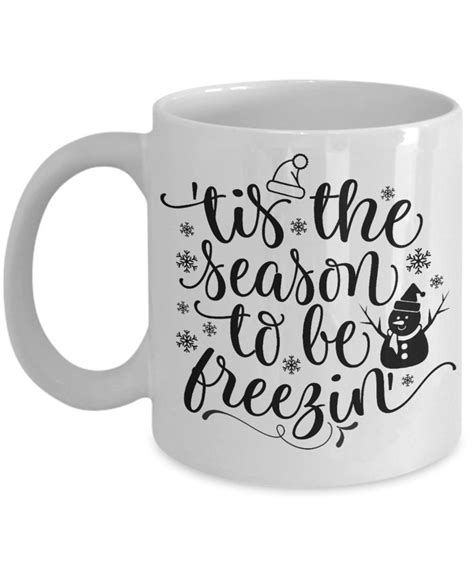 Our ceramic funny quotes standard mugs are microwave safe, top shelf dishwasher safe, and have easy to hold grip handles. Christmas Coffee Mug Funny Gift for Her Him Unique Mug ...