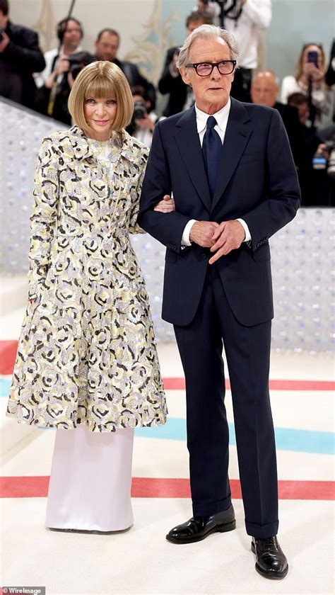 Inside Anna Wintour S Long Friendship With Bill Nighy As The Pair Confirm Romance At The Met