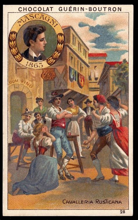 Prima di partire per il militare è. Foto com animação | Cavalleria rusticana, Pietro mascagni, Art