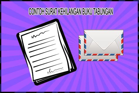 Contoh / format surat kehilangan buku tabungan pip atau kip atm. Contoh surat kehilangan buku tabungan Bank - theFikkar