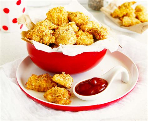 They're so good you will be batting away those fingers before you plate them up! Kids Healthy Chicken Nuggets - Lose Baby Weight