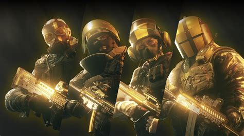 Tom Clancys Rainbow Six Siege Pro League All Gold Sets On Xbox One