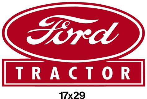 Old Ford Tractor Decal