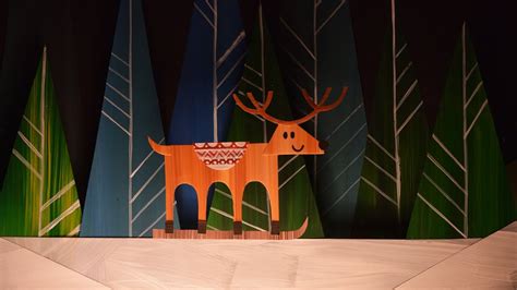 Reindeer Sweater Paper Cut Out Animation Youtube