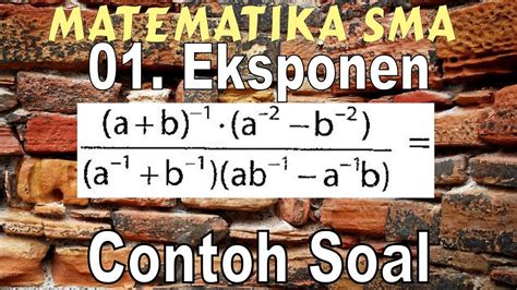 We did not find results for: Contoh Soal: Contoh Soal Eksponen Bilangan Berpangkat ...