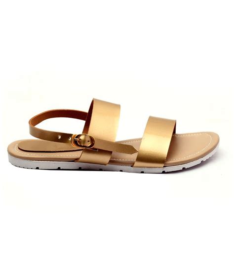 Ts Nanda Gold Floater Sandals Price In India Buy Ts Nanda Gold Floater