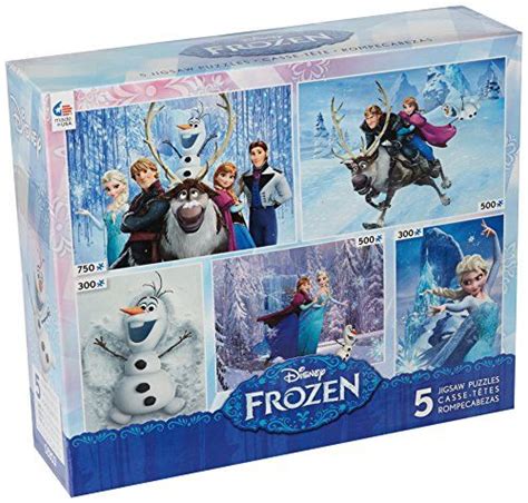 Great savings & free delivery / collection on many items. Ceaco Disneys Frozen 5in1 Multipack Jigsaw Puzzle Set ...