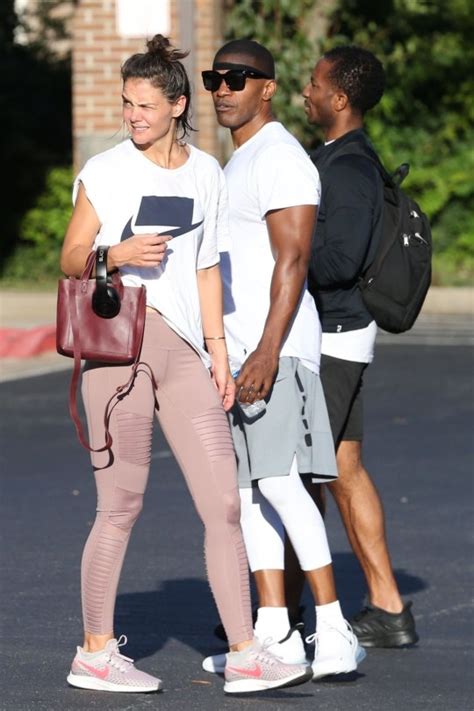 Katie Holmes And Jamie Foxx Pictured Leaving Gym Together Metro News