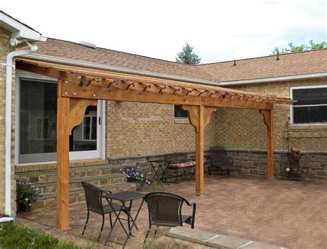 Pergola Kits Attached To House