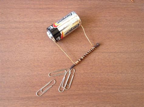In this science project, we will be looking at ways to detect the presence of static electricity. Making an electromagnet | School science projects, Middle ...