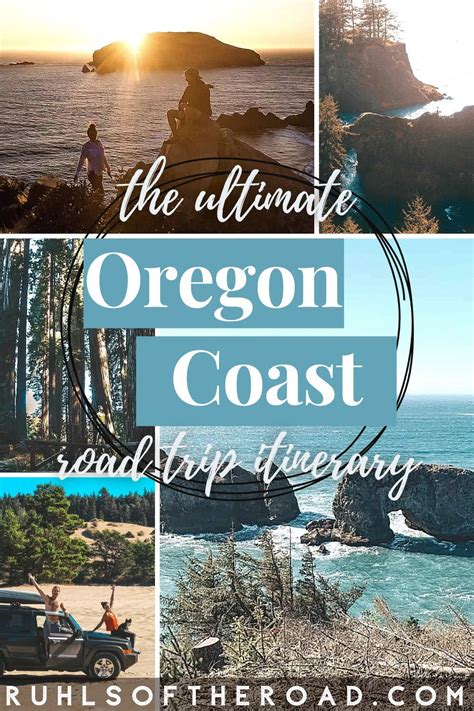 Official Oregon Coast Road Trip Itinerary Ruhls Of The Road Oregon