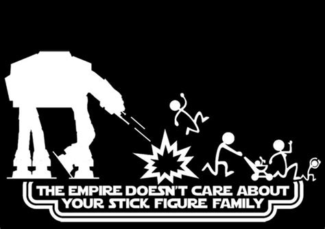Shipping from warehouse nearest to shipping address is faster. The Empire Doesn't Care About Your Stick Figure Family ...