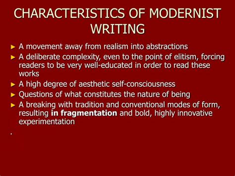 Ppt Modernism American Literature 1914 1945 Powerpoint Presentation