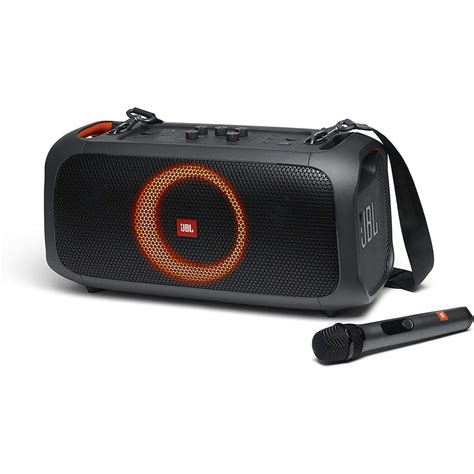 Jbl Partybox On The Go Portable Bluetooth Karaoke Party Speaker With