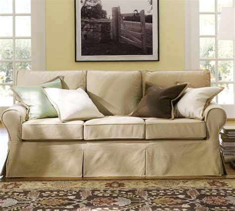 Pottery Barn Slipcovered Sofa Home Furniture Design