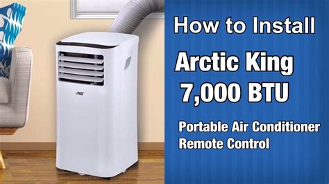 This would also work if you want to install an air conditioner in a sliding window as well. How to Install Arctic King 7,000 BTU Portable Air ...