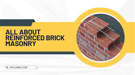 What Is Reinforced Brick Masonry Construction Of The Reinforced Brick