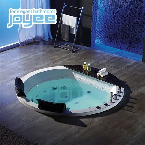 Joyee Whirlpool Hot Bath Tub Jacuzzy Indoor Bathtub Spa Hot Tub With Massage Function For 2