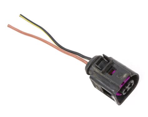 2 Pin Pigtail Plug Wiring Connector Vw Jetta Golf Audi A3 Passat 4d0