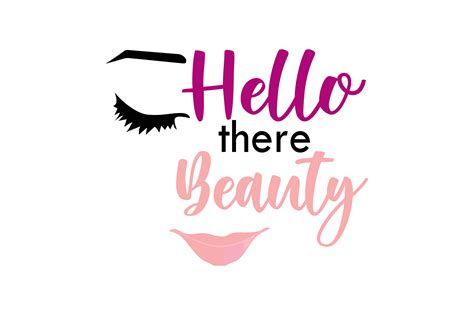 Hello There Beauty Graphic By Yuhana Purwanti · Creative Fabrica