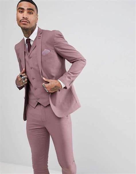 Rudie Rudie Wedding Pastel Skinny Fit Suit Jacket Skinny Fit Suits