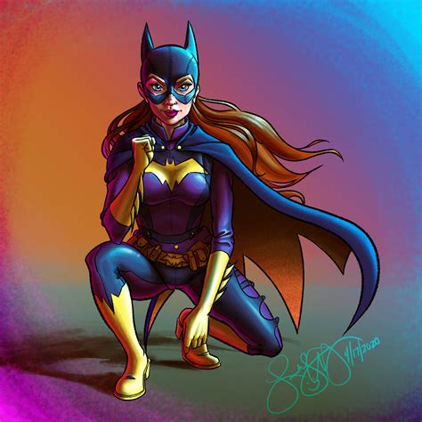 Artstation Fan Art Batgirl