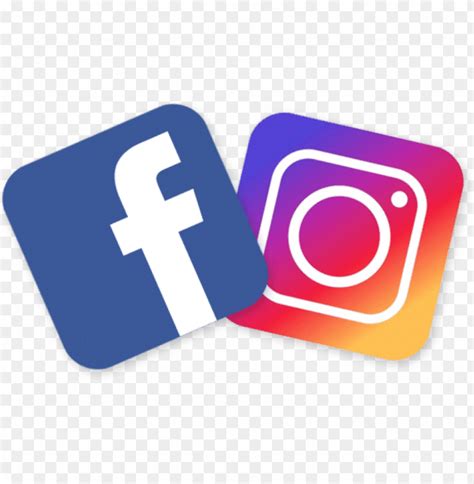 Free Download Hd Png Facebook And Instagram Logo Png Facebook