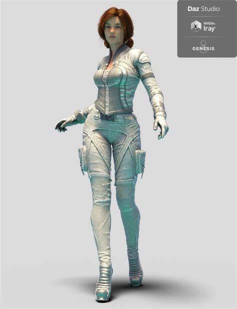3rfd Suit For Genesis 8 Female 3d Sci Fi Clothing For Daz Studio