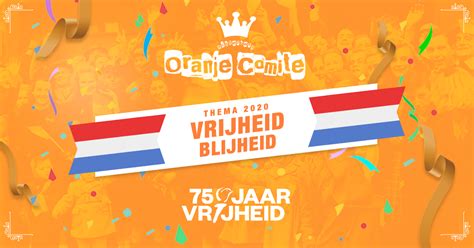 Een koningsdag is niet compleet zonder een oranje outfit. Thema Koningsdag 2020: "Vrijheid blijheid" | Oranjecomité ...