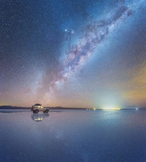 Russian Photographer Captures Breathtaking Photos Of Milky Way Mirrored