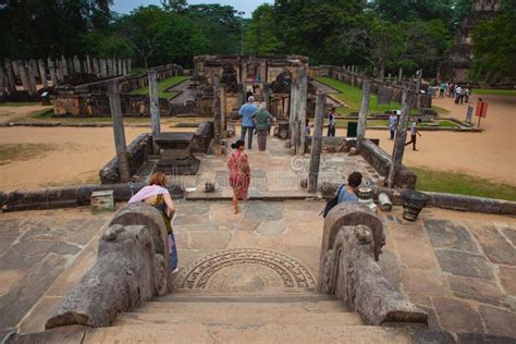 Polonnaruwa The Ruins Of An Ancient Temple Sri Lanka Editorial Image