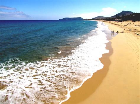 Portugalsko je nejzazší zemí na jihozápadě evropy. Portugalsko - pláž Porto Santo - MořskéPláže.cz